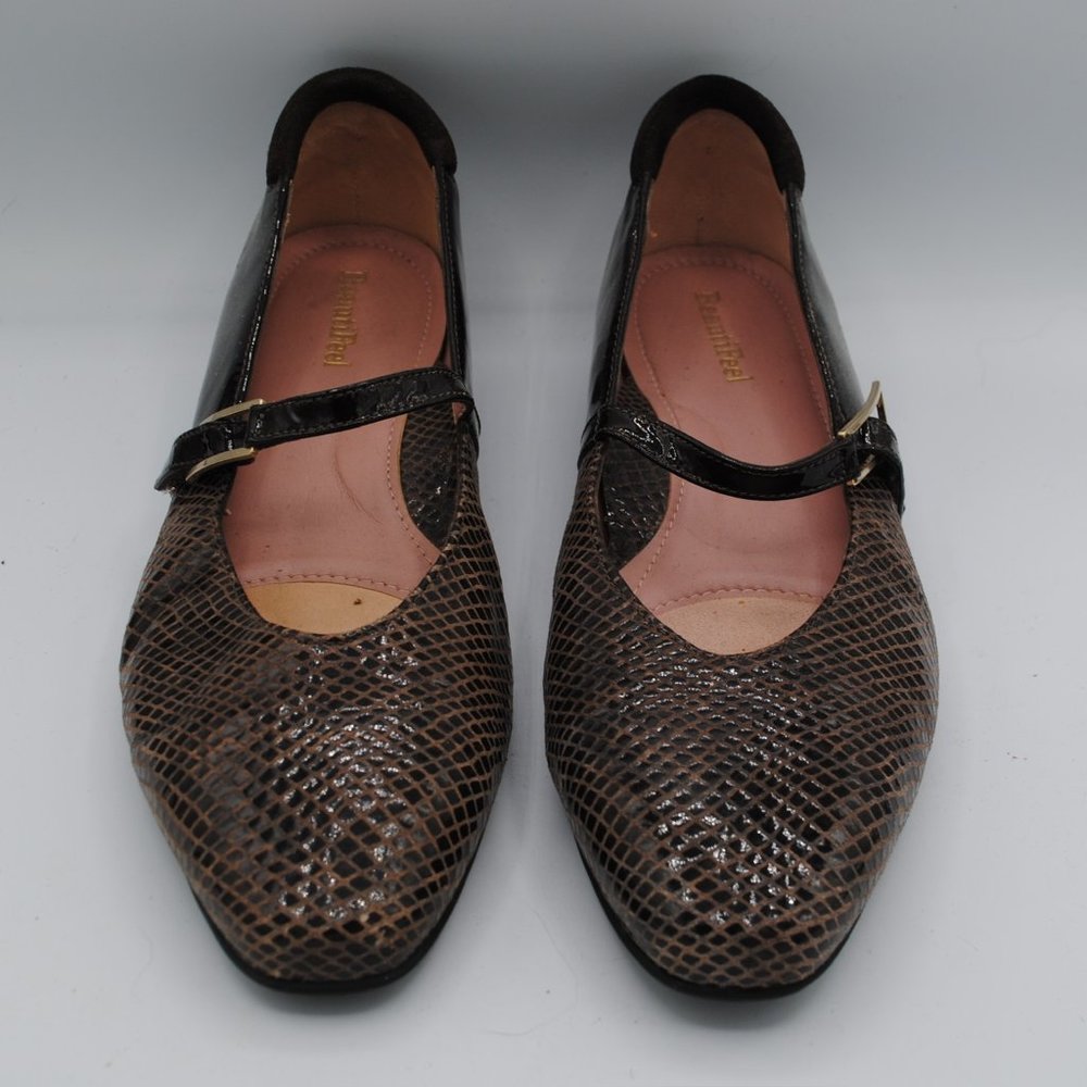 Vintage Beautifeel Mary Jane in Brown sz. 40